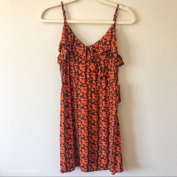 AMERICAN EAGLE OUTFITTERS / Floral Mini Dress - Picture 2 of 8